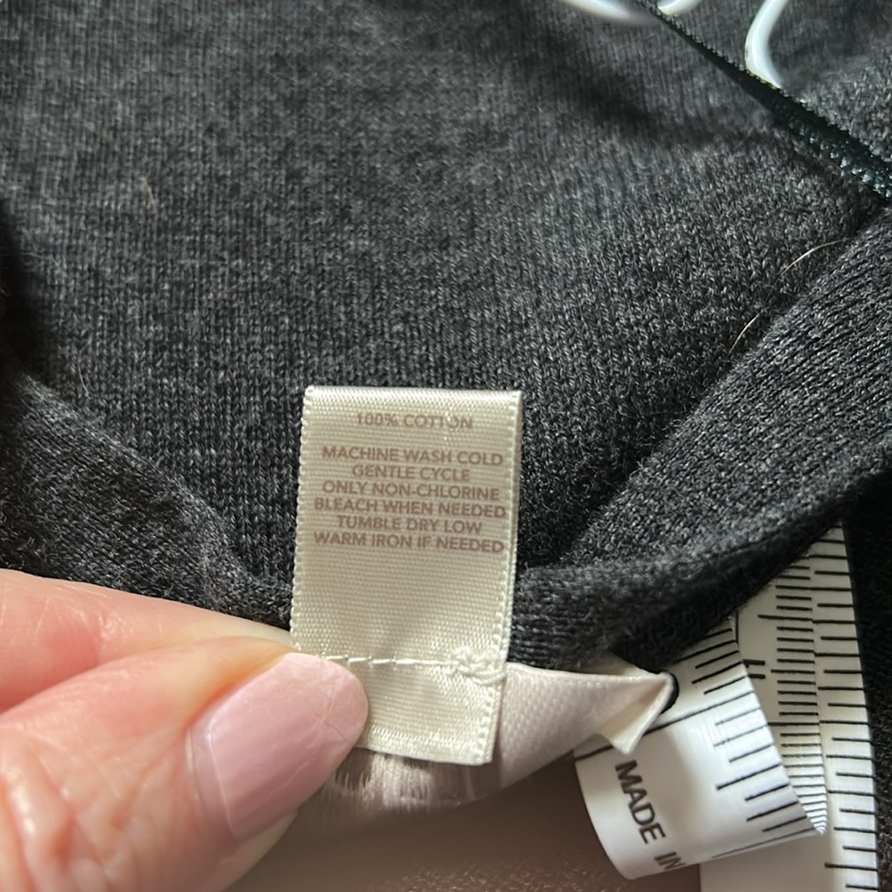 Loft Summer Light Weight Gray Cardigan - Picture 6 of 6